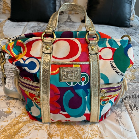 Coach Y2K Poppy Pop C Spotlight Shoulder Bag EUC - Picture 12 of 12